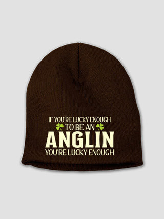 Lucky Enough : Embroidered Beanies