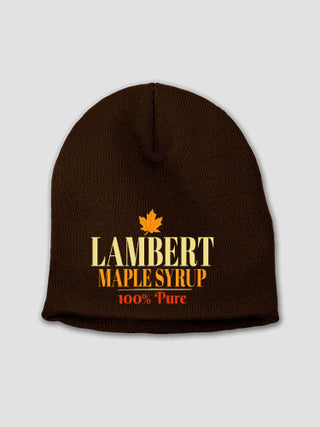 Maple Syrup : Embroidered Beanies