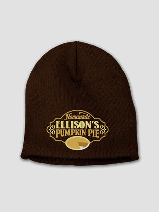 Pumpkin Pie : Embroidered Beanies