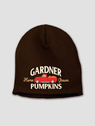 Pumpkins : Embroidered Beanies