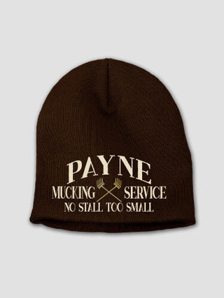 Vintage Mucking Service : Embroidered Beanies
