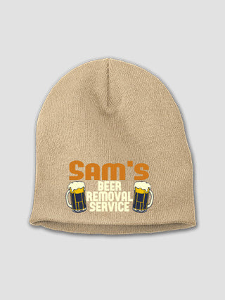 Beer Removal : Embroidered Beanies