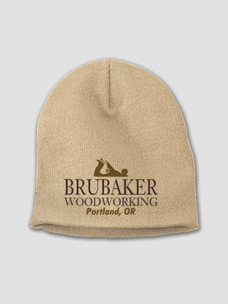 Woodworking : Embroidered Beanies