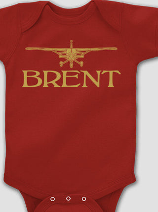 Airplane : Printed Baby Bodysuits