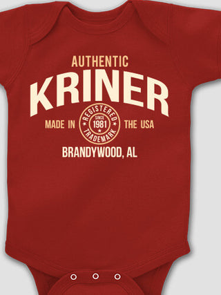 Authentic Brand : Printed Baby Bodysuits