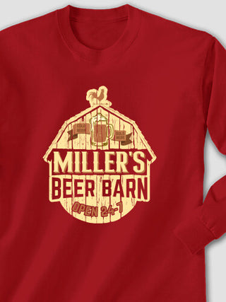 Beer Barn : Printed Long Sleeves