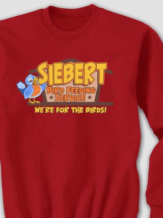 Bird Feeding Service : Printed Sweatshirts