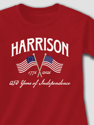 Celebrating 250 Years : Printed T-Shirts