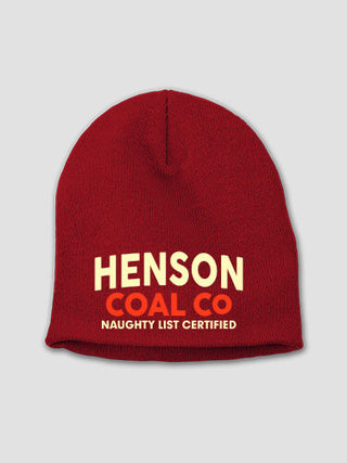 Christmas Coal Company : Embroidered Beanies