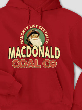 Christmas Coal Company : Printed Hoodies