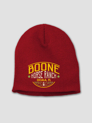 Classic Horse Ranch : Embroidered Beanies
