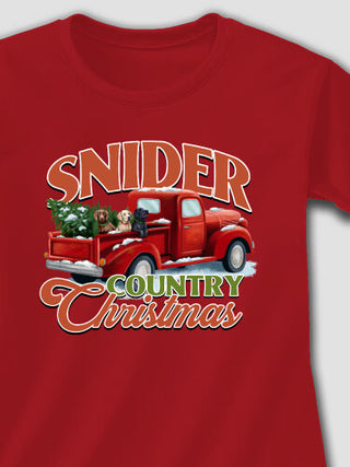 Country Christmas : Printed T-Shirts