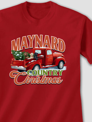 Country Christmas : Printed T-Shirts