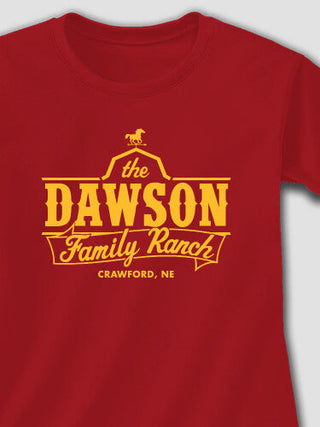 Family Ranch : Adult Ladies Fitted T-Shirt