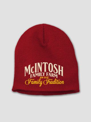Farming Family Tradition : Embroidered Beanies
