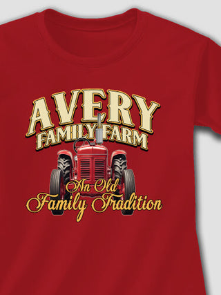 Farming Family Tradition : Printed T-Shirts