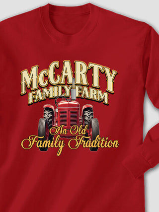 Farming Family Tradition : Printed Long Sleeves