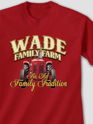 Farming Family Tradition : Printed T-Shirts