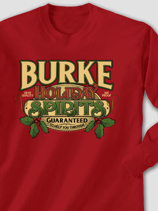 Holiday Spirits : Printed Long Sleeves