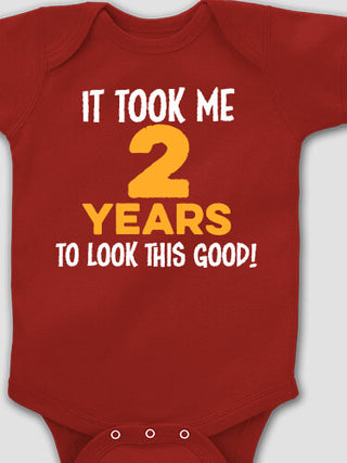 It Took Years : Printed Baby Bodysuits