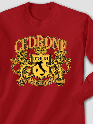 Italian Crest : Printed Long Sleeves