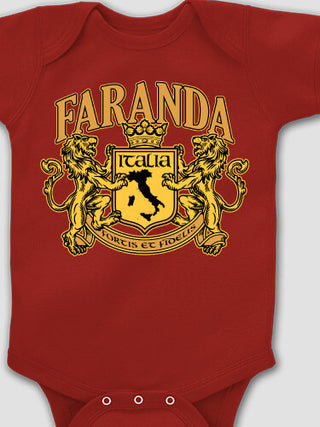 Italian Crest : Printed Baby Bodysuits