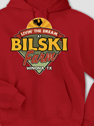 Livin' The Dream Farm : Printed Hoodies