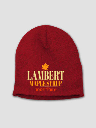Maple Syrup : Embroidered Beanies