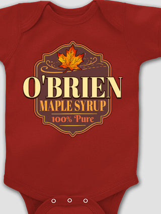 Maple Syrup : Printed Baby Bodysuits