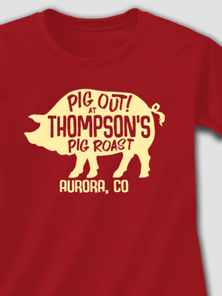 Pig Roast : Printed T-Shirts