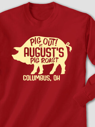 Pig Roast : Printed Long Sleeves