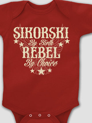 Rebel : Printed Baby Bodysuits
