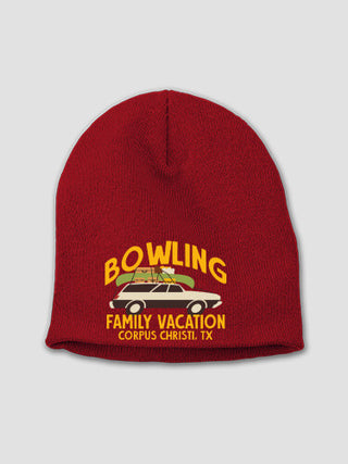 Retro Family Vacation : Embroidered Beanies