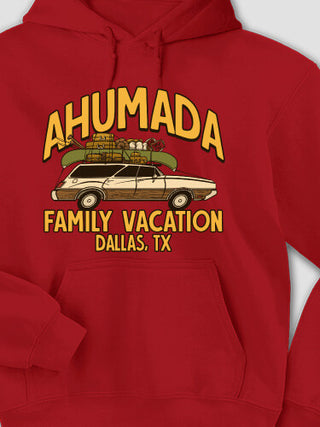 Retro Family Vacation : Printed Hoodies