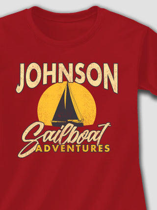 Sailboat Adventures : Printed T-Shirts