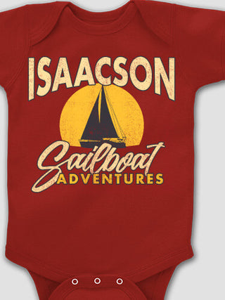 Sailboat Adventures : Printed Baby Bodysuits