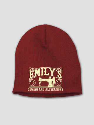 Sewing And Alterations : Embroidered Beanies