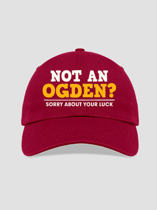 Sorry About Your Luck : Embroidered Baseball Hats