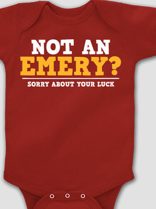 Sorry About Your Luck : Printed Baby Bodysuits