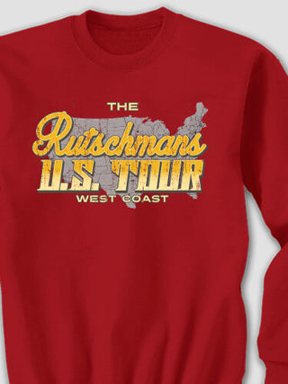 U.S. Tour : Printed Sweatshirts