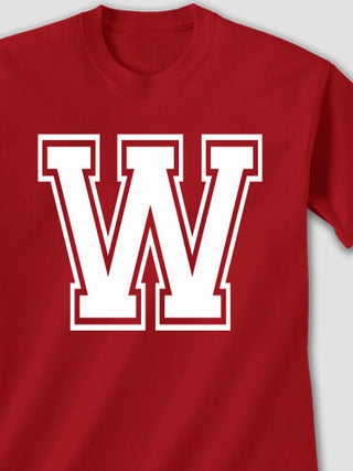 Varsity Letter : Printed T-Shirts