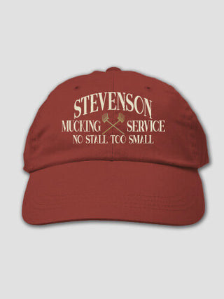 Vintage Mucking Service : Embroidered Baseball Hats