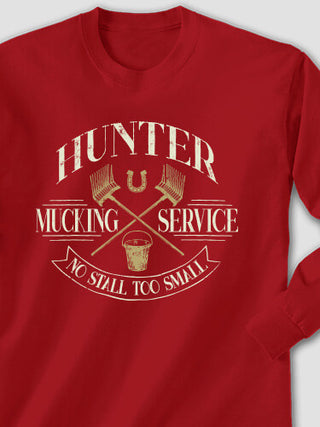 Vintage Mucking Service : Printed Long Sleeves