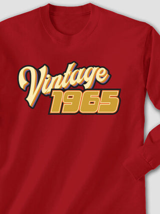 Vintage : Printed Long Sleeves