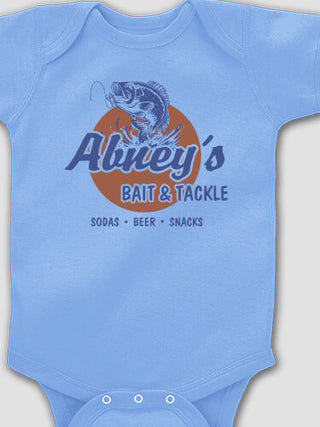 Bait and Tackle : Printed Baby Bodysuits