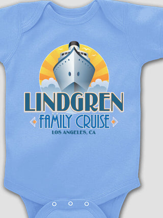 Family Cruise : Printed Baby Bodysuits