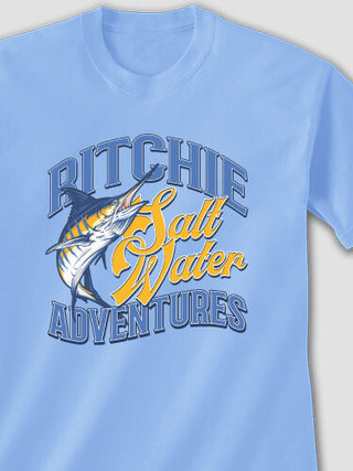Salt Water Adventures : Printed T-Shirts