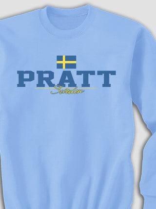 Sweden Flag : Printed Sweatshirts