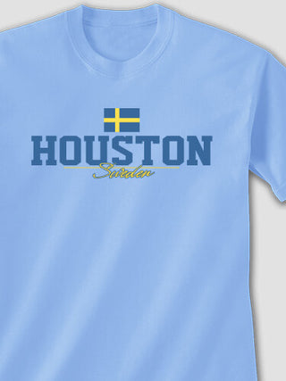 Sweden Flag : Printed T-Shirts