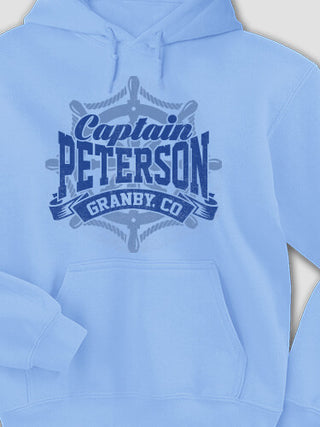 Vintage Captain : Printed Hoodies
